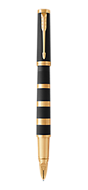 Black Parker Ingenuity Slim Lacquer GT Fine Nib 5th Technology Pen