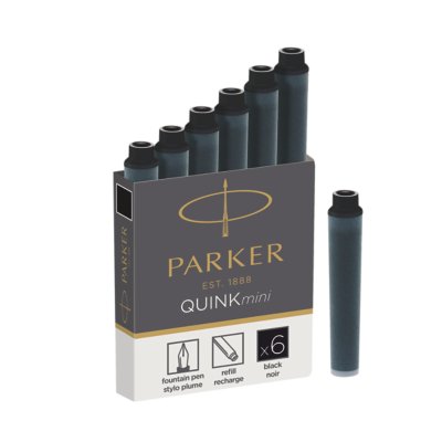 Quink Mini Cartridge - Black ink